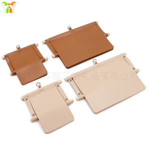 Outdoor camping leather and wooden stick tissue holder, restaurant, hotel, and home hanging tissue bag, portable no-drill - Product Image 3