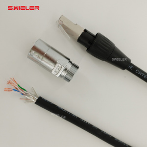 Câble DMX Ethercon Cat6 SF/UTP avec connecteur RJ45, flexible, en cuivre pur, pour écran TV, câbles réseau RJ45, 1/2/5/10/30m - Product Image 3