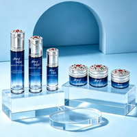Ensemble d'emballages de luxe vides en verre pour soins de la peau 40ml 100ml 120ml 30g 50g, pot à crème, flacon pompe pour lotion, pour marque cosmétique