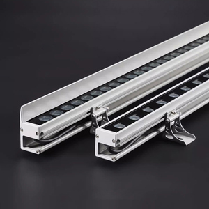 Phản ánh xây dựng mặt tiền <span class=keywords><strong>LED</strong></span> chiếu sáng RGBW <span class=keywords><strong>DMX</strong></span> bên ngoài ngoài trời không thấm nước tuyến tính <span class=keywords><strong>LED</strong></span> Strip tường máy giặt Spotlight - Product Image 6