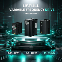 Convertisseur de fréquence VFD monophasé 220V vers triphasé 380V à économie d'énergie pour moteur, contrôleur de vitesse, pompe à eau CNC