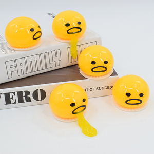 Juguete Sensorial Antiestrés de Plástico Blandito de Gudetama para Aliviar el Estrés, Divertido para Bromas, Venta al por Mayor para Puestos de Mercado Nocturno - Product Image 4