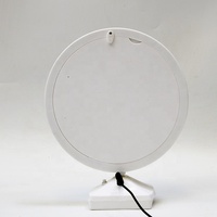 ABS ub chargeant le miroir personnel de maquillage de photo d'enfants de mariage cadre photo rond de miroir magique