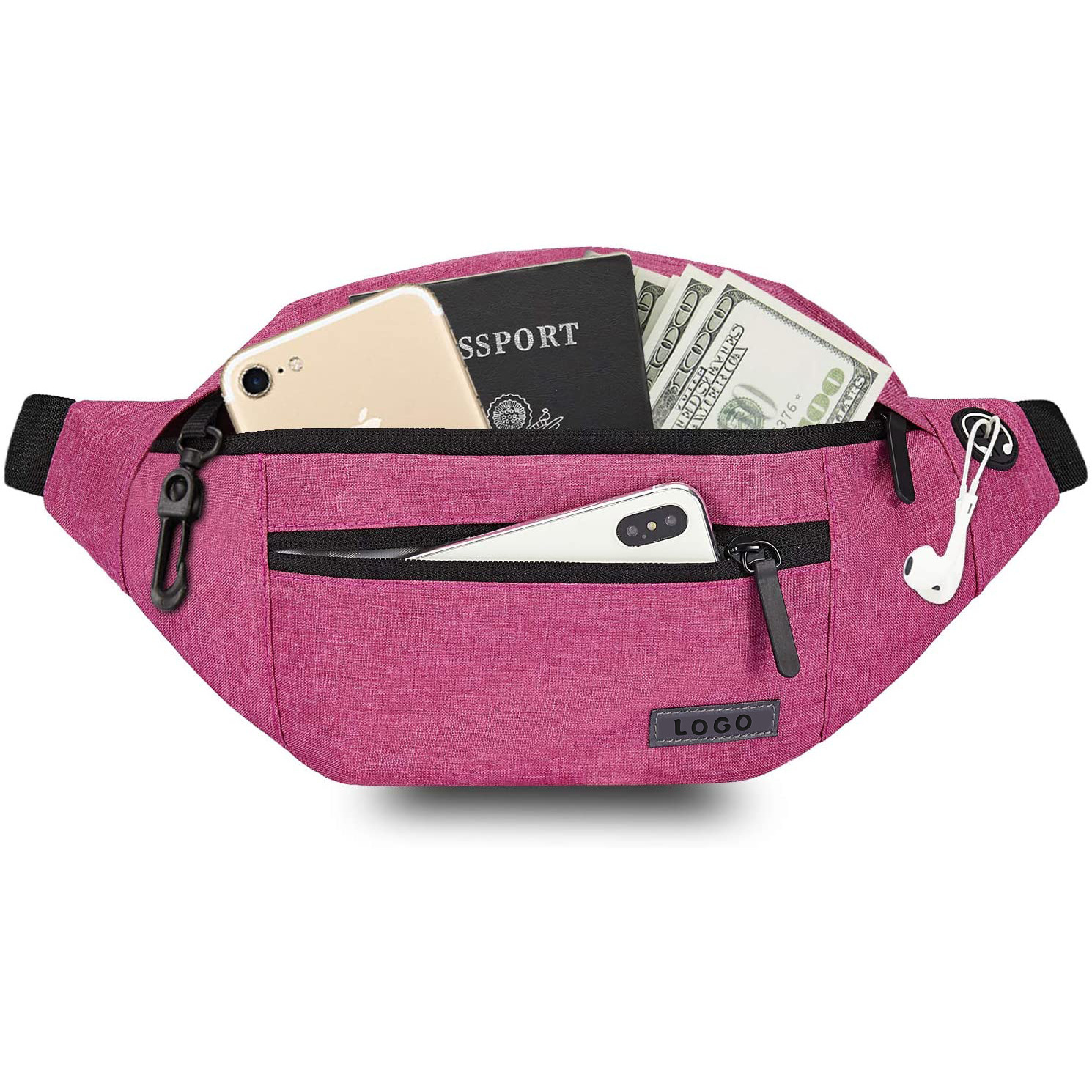 Rose red( 4 pockets)