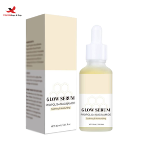 Propolis and Niacinamide <b>Face</b> Serum with Glycerin Whitening and Age-Fighting Ingredients Improves Skin Tone and Shrinks Pores - Product Image 1