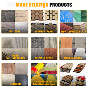 Panel <span class=keywords><strong>de</strong></span> Pared Acústico Ignífugo e Impermeable, Panel <span class=keywords><strong>de</strong></span> Chapa <span class=keywords><strong>de</strong></span> Madera, Listones Decorativos 3D, Paneles Acústicos para Decoración <span class=keywords><strong>de</strong></span> Paredes Interiores - Product Image 6