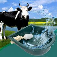 4L Green Automatic Farm Grade Water Bowl for Cow Cattle Goat Sheep Horse Water Trough Automatic Water Feeder Livestock Supplies