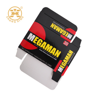 Carton blanc avec impression couleur personnalisée Emballage en papier de capsule Boîte médicale de produit de pilule aphrodisiaque pour soins de santé