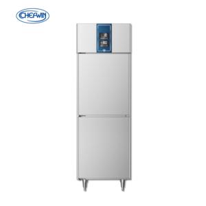 Réfrigérateur/Congélateur commercial vertical à double porte Chefwin KSU-HL2HD avec plage de température de -22°C à -18°C et dégivrage automatique KSU-HL2HD Commer - Product Image 4