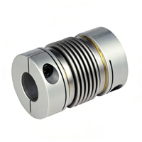 Couplage souple à soufflet pour encodeur de disque flexible en aluminium de haute qualité, encodeur personnalisé à jeu nul pour arbre de servomoteur GRC