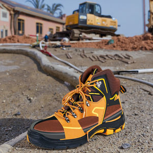 Zapatos de trabajo de seguridad para hombres más vendidos, botas con punta de acero con certificación <span class=keywords><strong>CE</strong></span>, invierno, verano, primavera y otoño, para trabajadores - Product Image 2
