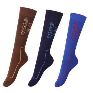 Eco Friendly Organic Cool Bamboo Fiber <b>Mens</b> Sport Horse Riding <b>Socks</b> – Custom <b>Long</b> Knee Womens <b>Sock</b> Boots Thick Equestrian <b>Socks</b> - Product Image 4