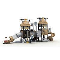 Mini parc d'attractions Ride équipement de terrain de jeu extérieur pour enfants ensemble de jeu accessoires de terrain de jeu de jardin