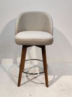 BS-041, Chaises de bar et tabourets de cuisine en bois massif, personnalisés pour la maison, le salon, la salle de jeux, fabriqués sur mesure