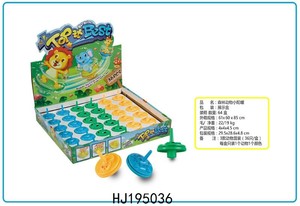 De plástico eléctrico animal spinning top juguetes con luz y música para una fábrica de juguetes - Product Image 4