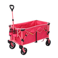 Chariot de marché pliable personnalisable avec auvent, comptoir de présentation, chariot utilitaire à quatre roues pour les activités commerciales en extérieur