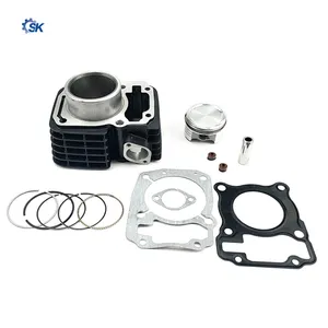 CBF125 motorcycle cylinder large diameter 63.5mm CBF125 CBF150 modified motorcycle cylinder piston ring gasket kit