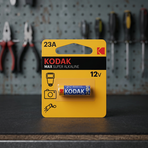 1 pièce. Pile alcaline Kodak Max Super 12V 23A pour télécommandes et appareils photo, emballage blister (Kodak 30636057) - Product Image 3