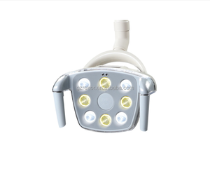 Poltrona odontoiatrica di lusso <span class=keywords><strong>unit</strong></span>à 3 tre ginocchia pieghevoli piegate vassoio portautensili montato in alto per dentista - Product Image 4