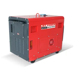 Kleines Diesel-Generator-Set 6000 Watt 6 kva 10 kva Einphasiger Generator für Zuhause