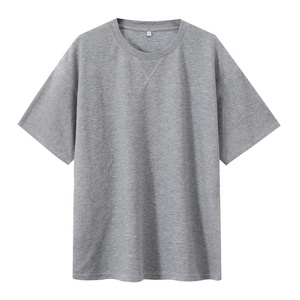Camiseta de tela Waffle Cool Touch Feel de alta calidad, camisetas en blanco de gran tamaño, ropa personalizada, logotipo de marca, camiseta para hombre - Product Image 2