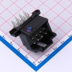 K966140WR-3x04-PTSW Wire-to-Board Pin Header Through hole Component (THT),P=5mm Connector 3x4P 5mm Right Angle Insert 3 - Product Image 1