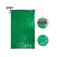 Sac tissé en plastique pp sac en maille tissé de haute qualité 50x80cm avec des sacs tissés à bas prix pour l'emballage des oignons