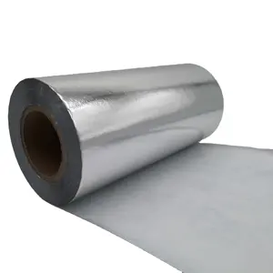 Foglio di alluminio riflettente rotolo di pellicola pp tessuto non tessuto foglio laminato