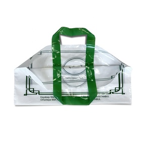 ถุงหูหิ้วพลาสติก HDPE พิมพ์ลายตามสั่งสำหรับกล่องขนมบัคลาวา เค้ก และไก่งวง ขายส่ง - Product Image 3