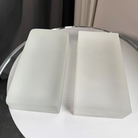 Vente flash - Blocs de verre transparents solides de haute qualité pour cloisons décoratives