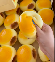 Jouet Squishy Kapi Mochi Bun en Mousse PU à Remontée Lente, Doux, à Presser, Jouet Sensoriel Anti-Stress, Cadeau en Gros, Souvenir