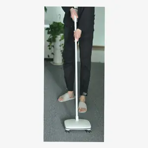 VIPaoclean pembersih lantai debu, penyapu karpet Dorong Tangan pembersih lantai