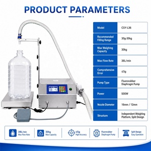 <span class=keywords><strong>Machine</strong></span> de remplissage quantitative de liquides à grand débit de type pesage CSY-L36 <span class=keywords><strong>pour</strong></span> jus concentré et <span class=keywords><strong>sirop</strong></span> - Product Image 5