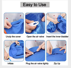 Fabriek Direct Oem Tpr Opblaasbaar Hondenspeelgoed Bijtbestendig Ontwerp Voor Grote Rastraining En Buitenspelen - Product Image 4