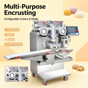 Machine à encruster automatique commerciale pour kibbeh, kubba, falafel, arancini, croquettes, pour restaurant, boulangerie, magasin d'alimentation - Product Image 1