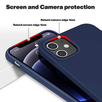 Coque de protection en silicone souple de luxe d'origine pour iPhone 11 Pro SE 2, compatible avec iPhone X XR 12 12pro Max 11 7 8, étui pour smartphone