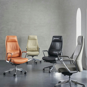 ที่พักแขนเหล็ก<span class=keywords><strong>เก้าอี้</strong></span><span class=keywords><strong>เก้าอี้</strong></span>หนัง<span class=keywords><strong>เก้าอี้</strong></span>สำนักงานหมุนได้สูงด้านหลัง<span class=keywords><strong>เก้าอี้</strong></span>เหล็ก - Product Image 2