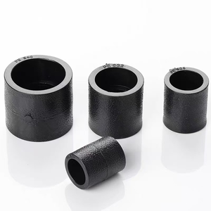 Bán buôn HDPE phụ kiện Đen nước <span class=keywords><strong>PE</strong></span> khuỷu tay <span class=keywords><strong>TEE</strong></span> ổ cắm phụ kiện cho thủy lợi bền nóng chảy Doanh cho bên ngoài ống nhựa - Product Image 4