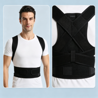 Ceinture de soutien dorsal complète pour correction de posture, réglable et personnalisable pour hommes et femmes, usage au bureau, soulage le bas et le haut du dos