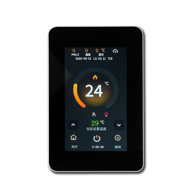 High Efficient Tuya Wifi Smart Thermostat 16A TFT Screen Room Smart Thermostat AC8600H
