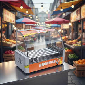 Machine à saucisses électrique en acier inoxydable avec nettoyage facile et conception à porte coulissante - Product Image 3