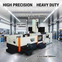 Machine-outil CNC de haute précision FRT-3018 fraiseuse à double colonne 3 axes centre d'usinage à portique CNC