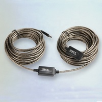 Mit Signalverstärker-Chipsatz Hoch geschwindigkeit leistung 5m 10m 15m 20m 25m 30m USB 2.0 Repeater Active Extension Cable
