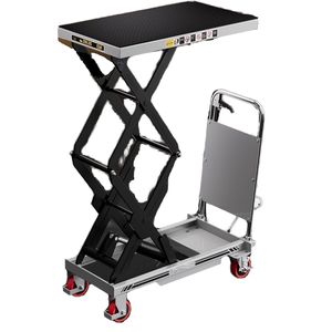 ODM OEM Mesa elevadora de tijera doble personalizada Material de entrega Transporte Carro de mesa elevadora hidráulica - Product Image 2