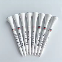 Tees de golf durables en bambou biodégradable, Tees Step, Équipement de golf écologique en vrac, Options de tees naturels, 15 kg, Fournisseur en gros