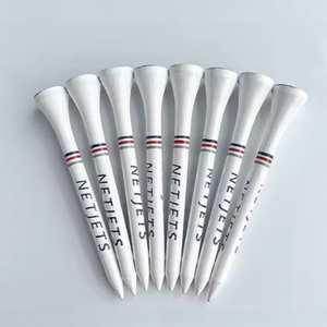 Tees de golf en bambou durables Tees biodégradables Step Gear de golf écologique en vrac Options de tee naturel Fournisseur en gros - Product Image 5