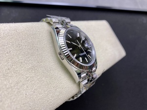 Reloj Mecánico de Lujo de Súper Calidad, Resistente al Agua, 41 mm, Acero CFactory 904L, Movimiento 3235, Esfera Negra 126-334, Correa Jubilee - Product Image 5