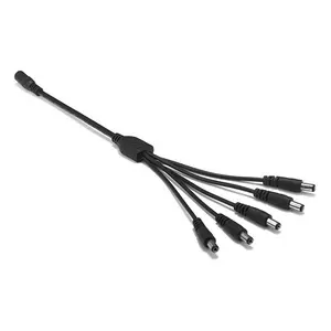 5.5*2.1mm DC ספליטר כבל 1 נקבת 5/6/8 זכר דרכים שקע חשמל DC מחבר חוט עבור LED רצועת אור