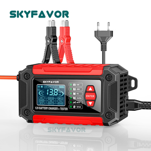 Nouvel Arrivage <span class=keywords><strong>Chargeur</strong></span> de Batterie de Voiture Multifonction 12V 6A Testeur de Batterie Automatique à Impulsions pour Piles au Plomb Analyseur 12V GEL <span class=keywords><strong>AGM</strong></span> - Product Image 1