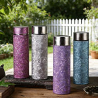 Tasse Thermos à Café en Titane Pur, Double Paroi, Haute Qualité, Nouvelle Tasse à Boire en Titane Pur pour Hommes et Femmes